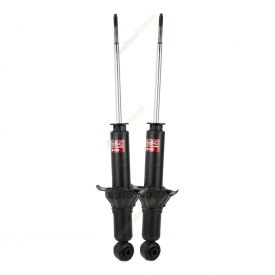 Pair KYB Shock Absorbers Twin Tube Gas-Filled Excel-G Rear 341208
