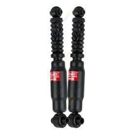 Pair KYB Shock Absorbers Twin Tube Gas-Filled Excel-G Rear 341250