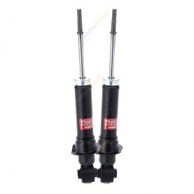 Pair KYB Shock Absorbers Twin Tube Gas-Filled Excel-G Rear 341278