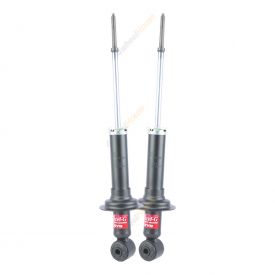 Pair KYB Shock Absorbers Twin Tube Gas-Filled Excel-G Rear 341342