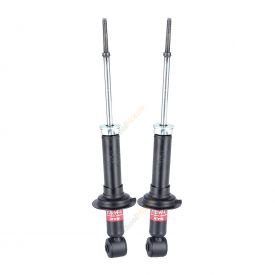 Pair KYB Shock Absorbers Twin Tube Gas-Filled Excel-G Rear 341348