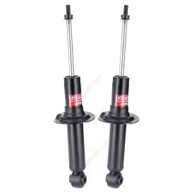 Pair KYB Shock Absorbers Twin Tube Gas-Filled Excel-G Rear 341354