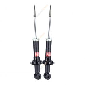 Pair KYB Shock Absorbers Twin Tube Gas-Filled Excel-G Rear 341368