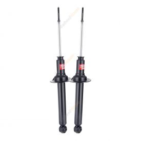 Pair KYB Shock Absorbers Twin Tube Gas-Filled Excel-G Rear 341369