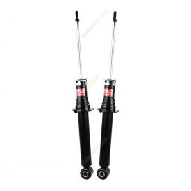 Pair KYB Shock Absorbers Twin Tube Gas-Filled Excel-G Rear 341393