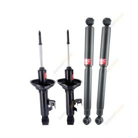 4 x KYB Shock Absorbers Gas-Filled Excel-G Front Rear 341398 341397 349023