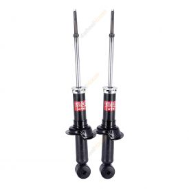 Pair KYB Shock Absorbers Twin Tube Gas-Filled Excel-G Rear 341425