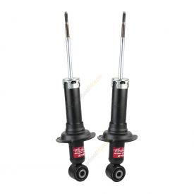 Pair KYB Shock Absorbers Twin Tube Gas-Filled Excel-G Rear 341488