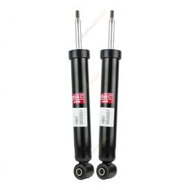 Pair KYB Shock Absorbers Twin Tube Gas-Filled Excel-G Rear 341735