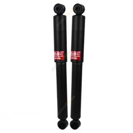Pair KYB Shock Absorbers Twin Tube Gas-Filled Excel-G Rear 343053