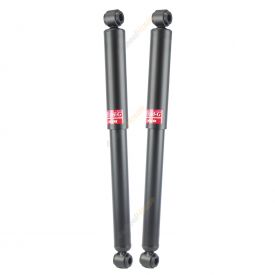 Pair KYB Shock Absorbers Twin Tube Gas-Filled Excel-G Rear 343326