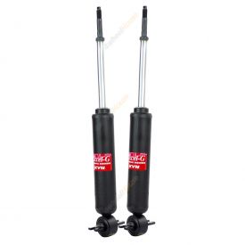 Pair KYB Shock Absorbers Twin Tube Gas-Filled Excel-G Front 343372