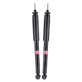 Pair KYB Shock Absorbers Twin Tube Gas-Filled Excel-G Rear 343460