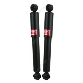 Pair KYB Shock Absorbers Twin Tube Gas-Filled Excel-G Rear 343488