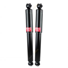 Pair KYB Shock Absorbers Twin Tube Gas-Filled Excel-G Rear 344080