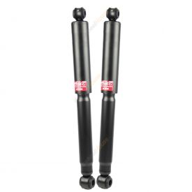 Pair KYB Shock Absorbers Twin Tube Gas-Filled Excel-G Rear 344100
