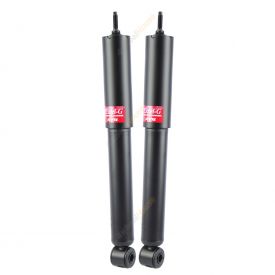 Pair KYB Shock Absorbers Twin Tube Gas-Filled Excel-G Rear 344230