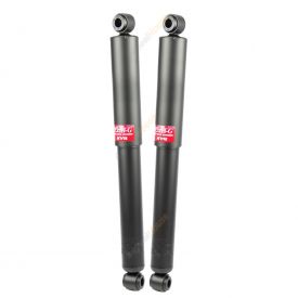 Pair KYB Shock Absorbers Twin Tube Gas-Filled Excel-G Rear 344334