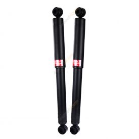 Pair KYB Shock Absorbers Twin Tube Gas-Filled Excel-G Rear 344347