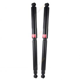 Pair KYB Shock Absorbers Twin Tube Gas-Filled Excel-G Rear 344382