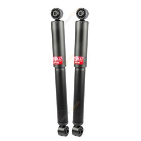 Pair KYB Shock Absorbers Twin Tube Gas-Filled Excel-G Rear 344456