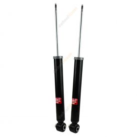 Pair KYB Shock Absorbers Twin Tube Gas-Filled Excel-G Rear 344808
