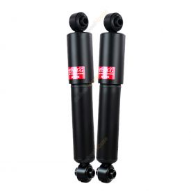Pair KYB Shock Absorbers Twin Tube Gas-Filled Excel-G Rear 345056