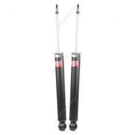 Pair KYB Shock Absorbers Twin Tube Gas-Filled Excel-G Rear 349038
