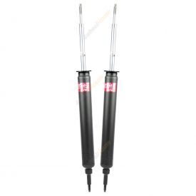 Pair KYB Shock Absorbers Twin Tube Gas-Filled Excel-G Rear 349041