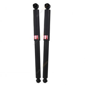 Pair KYB Shock Absorbers Twin Tube Gas-Filled Excel-G Rear 349082