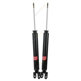 Pair KYB Shock Absorbers Twin Tube Gas-Filled Excel-G Rear 349245