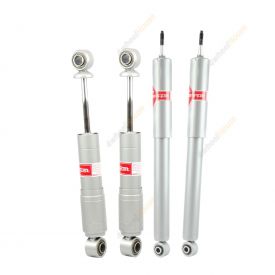 4 x KYB Shock Absorbers Gas-A-Just Gas-Filled Front Rear 553074 551022