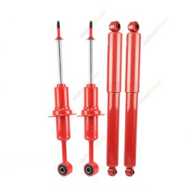 4 x KYB Shock Absorbers Skorched 4's Front Rear 841010 845033