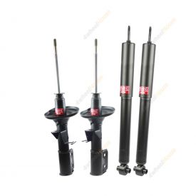 4 x KYB Strut Shock Absorbers Excel-G Front Rear 334314 334313 344423