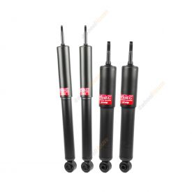 4 x KYB Shock Absorbers Twin Tube Gas-Filled Excel-G Front Rear 344453 344454