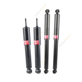 4 x KYB Shock Absorbers Twin Tube Gas-Filled Excel-G Front Rear 344294 343239
