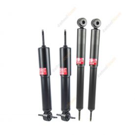 4 x KYB Shock Absorbers Twin Tube Gas-Filled Excel-G Front Rear 344111 343226