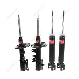 4 x KYB Strut Shock Absorbers Excel-G Front Rear 335047 335046 344478
