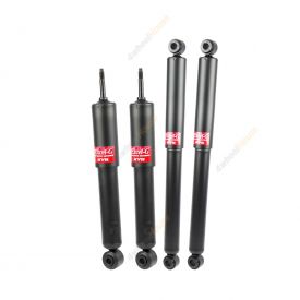 4 x KYB Shock Absorbers Twin Tube Gas-Filled Excel-G Front Rear 343366 343367