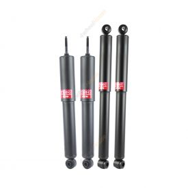 4 x KYB Shock Absorbers Twin Tube Gas-Filled Excel-G Front Rear 344024 344025