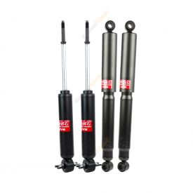 4 x KYB Shock Absorbers Twin Tube Gas-Filled Excel-G Front Rear 343378 344330