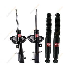 4 x KYB Strut Shock Absorbers Excel-G Front Rear 339772 339771 345078