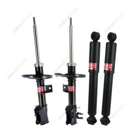 4 x KYB Strut Shock Absorbers Excel-G Front Rear 333767 333766 343488
