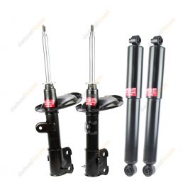 4 x KYB Strut Shock Absorbers Excel-G Front Rear 339399 339398 345102
