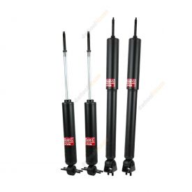 4 x KYB Shock Absorbers Twin Tube Gas-Filled Excel-G Front Rear 341002 344002