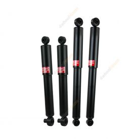4 x KYB Shock Absorbers Twin Tube Gas-Filled Excel-G Front Rear 344306 344307