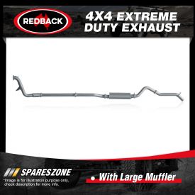 Redback 4x4 Exhaust Large Muffler for Ford Ranger PX MK3 YN2S 2.0L 2.0 10/18-on