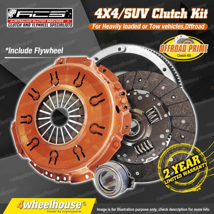 OffRoad Prime Sprung Organic Clutch Kit SMF for Nissan Patrol Y62 TANY62