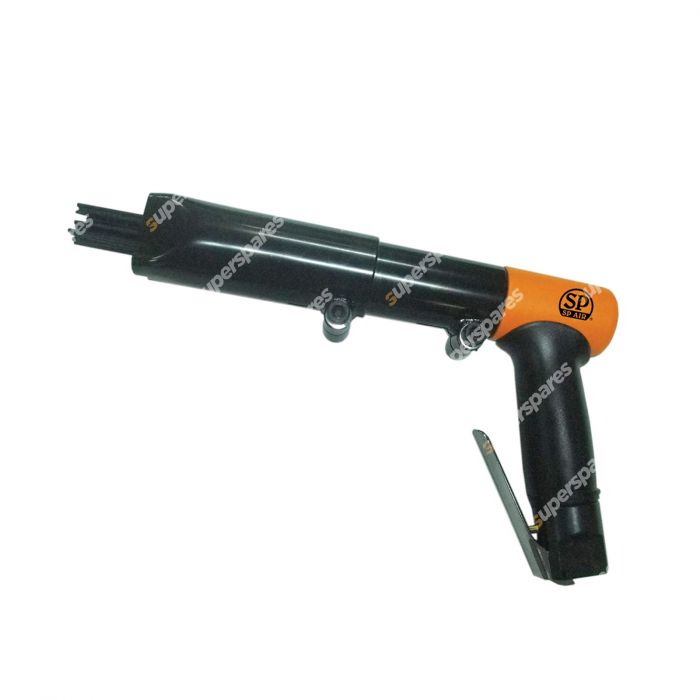 SP Tools Needle Scaler Pistol - Air Pneumatic Adjust Automatically to Contours