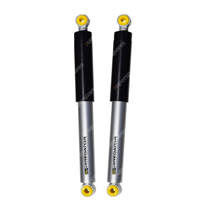 2 x Rear RAW 4X4 46mm Bore Predator Shock Absorbers PR540 suit for 50mm Lift